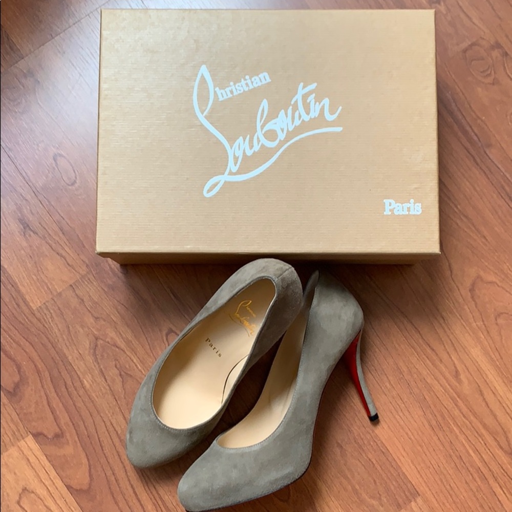 Christian Louboutin Argotik 100 Suede Pump